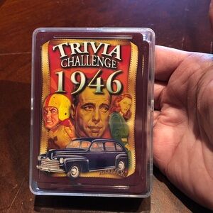 Trivia Challenge 1946 Cards with Trivia Questions Game
